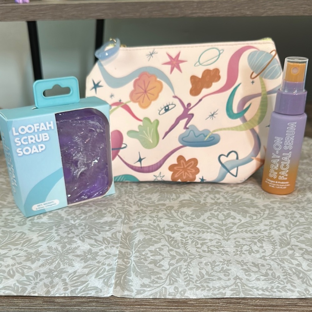 Ipsy Purple and Orange Exfoliant Scrub